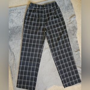 Allegra K Checkered Pants